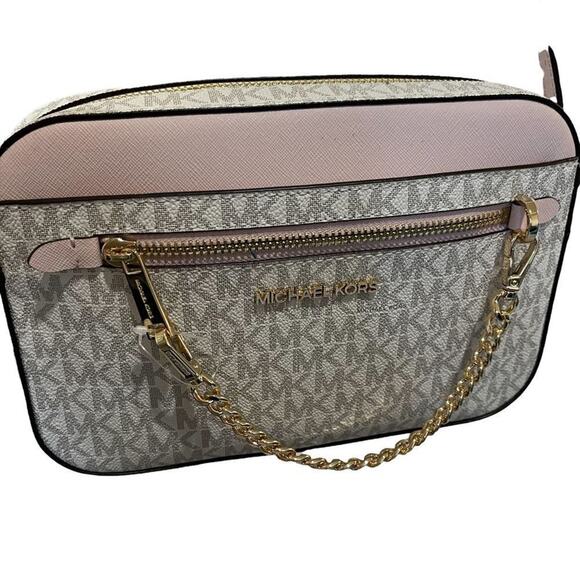 MICHAEL KORS Crossbody with Chain in Blush Pink- BRAND NEW! - Picture 7 of 10